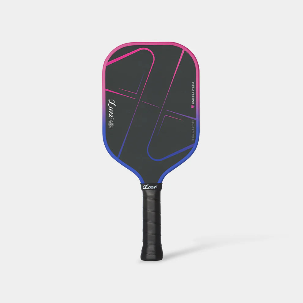 Luzz Pro 4 Inferno MPP Pickleball Paddle - Large Sweet Spot, Durable Core